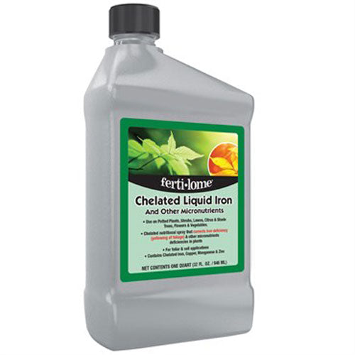 Ferti-lome Chelated Liquid Iron, 1 Quart