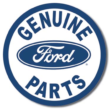 Ford Parts Tin Sign