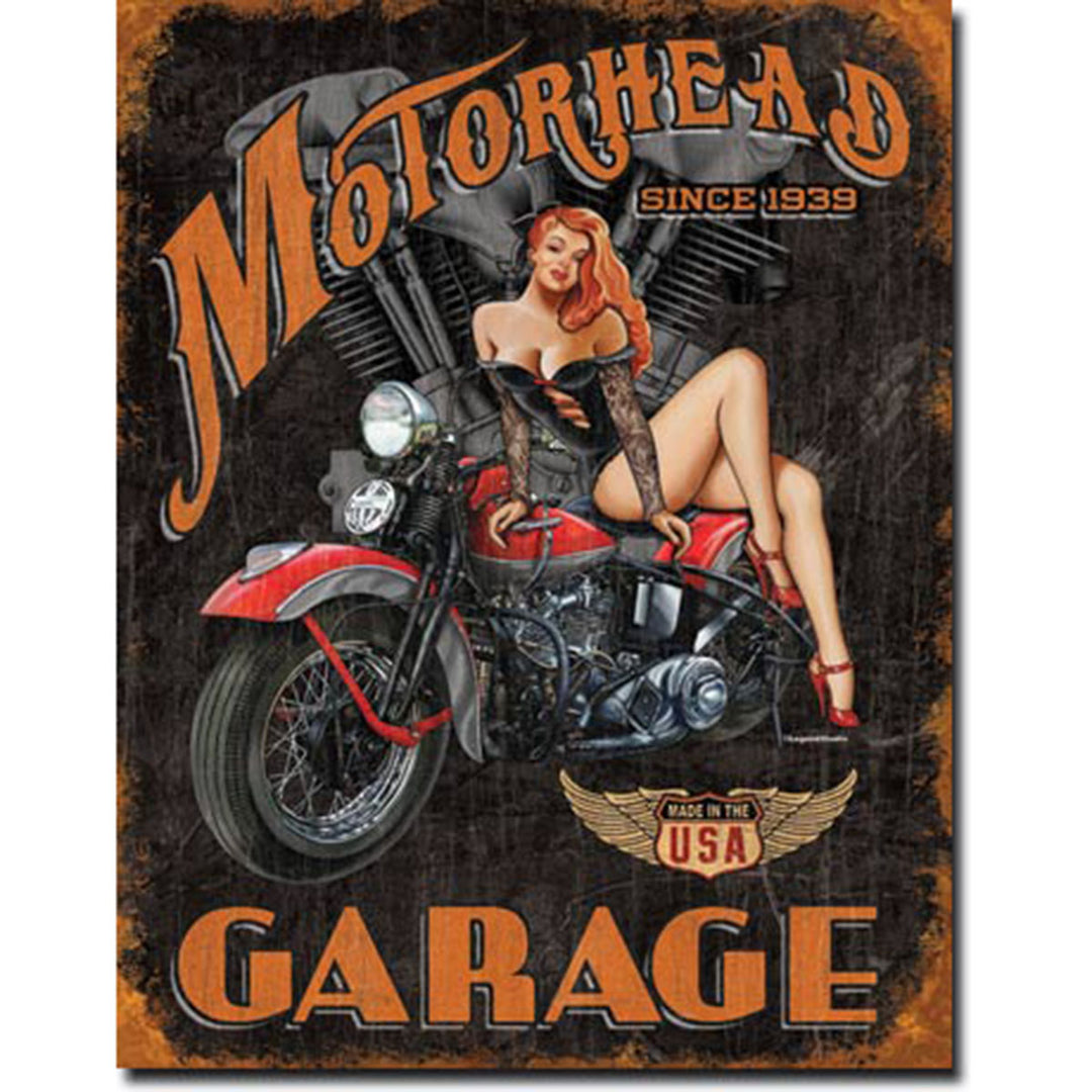 Legends - Motorhead Garage Tin Sign