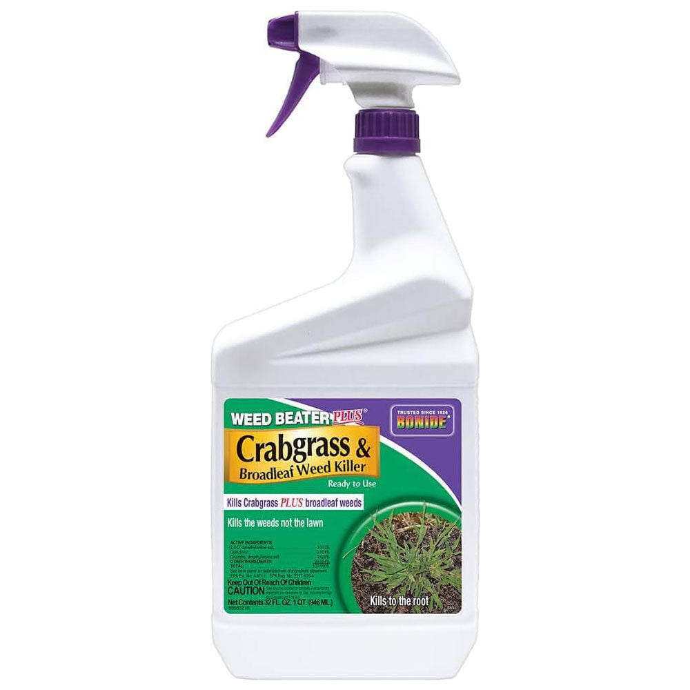 Bonide Weed Beater Plus, Crabgrass and Broadleaf Weed Killer, 32 oz