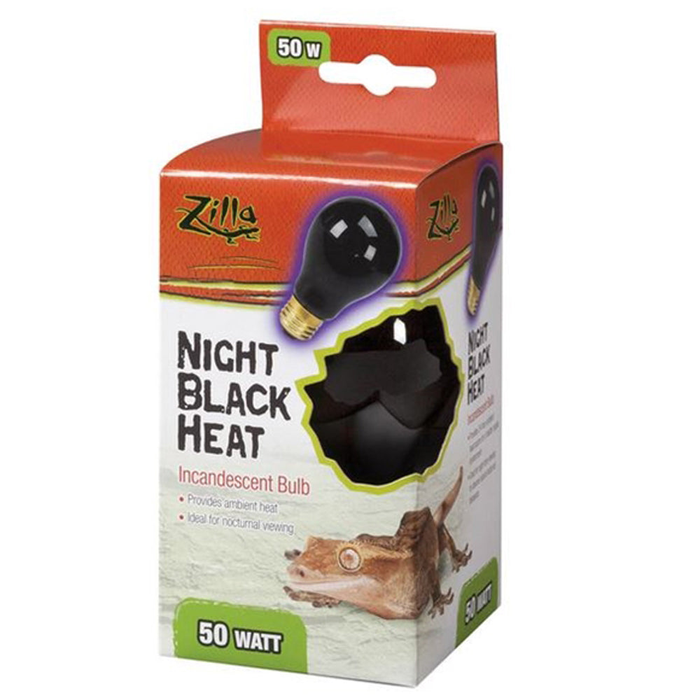 Zilla, Incandescent Black Bulb, 50W