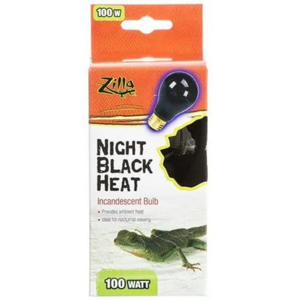 Zilla, Incandescent Black Bulb, 100W