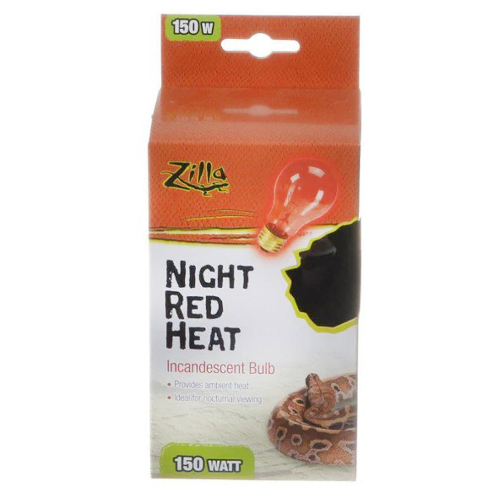 Zilla, Incandescent Red Bulb, 150W