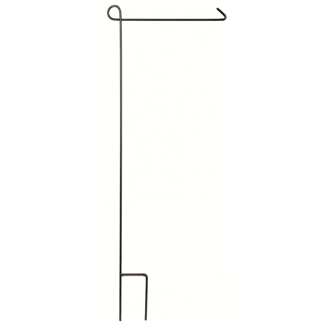 GARDEN FLAG POLE, BLACK