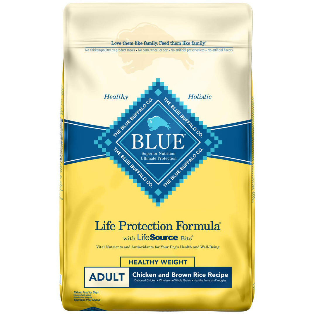 Blue Buffalo Adult Healthy Weight Chicken & Rice Recipe, 30 LB
