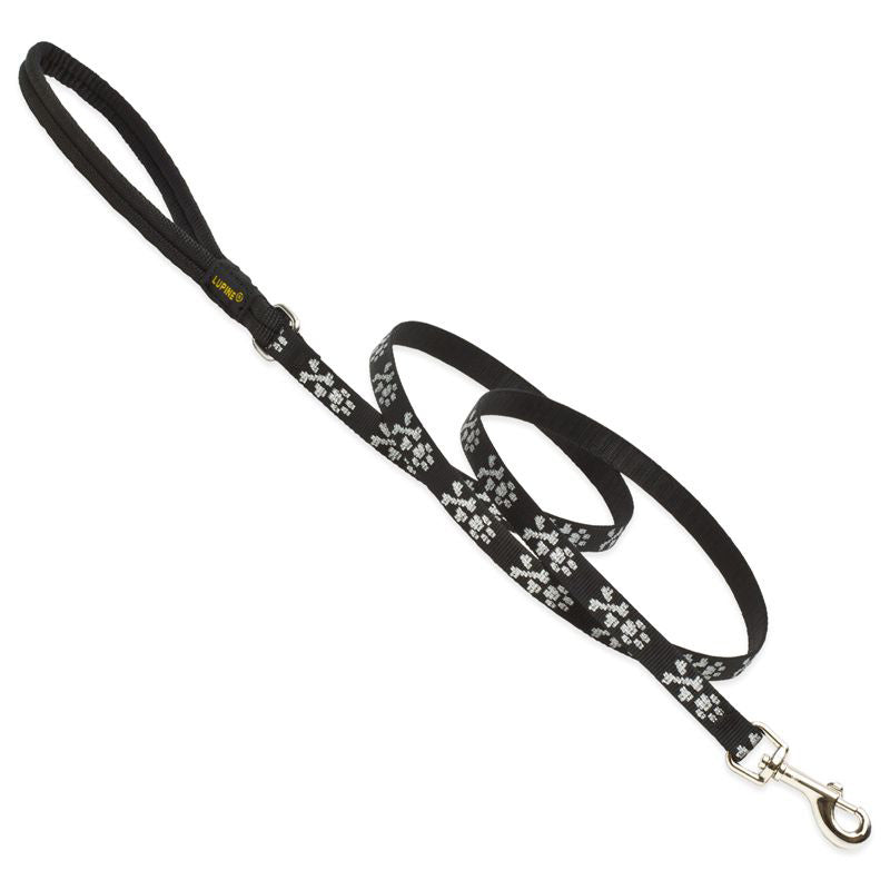 Lupine Dog Leash, 1/2" Wide, 6' Lead, Lil Bling