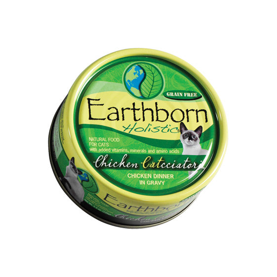 Earthborn Holistic Chicken Catcciatori, Canned Cat Food, 5.5 oz