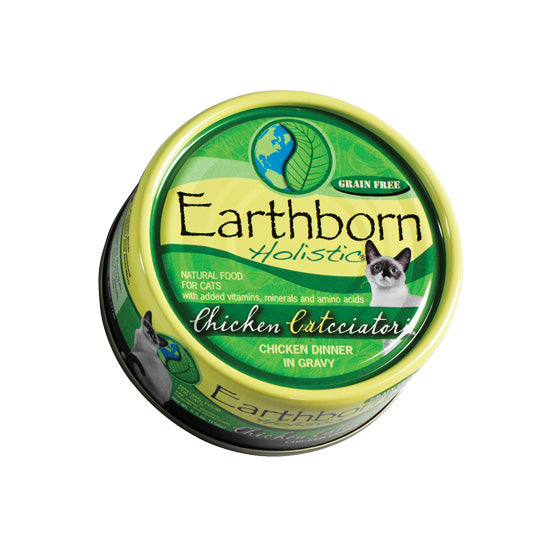 Earthborn, Holistic Chicken Catcciatori, Canned Cat Food, 3 oz