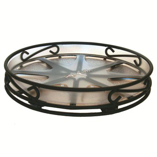 River North Low Profile Black Plant Caddy, 14"