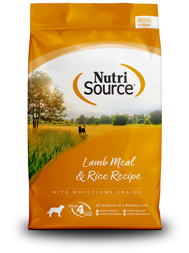 NutriSource Lamb Meal & Rice Formula, 30 LB
