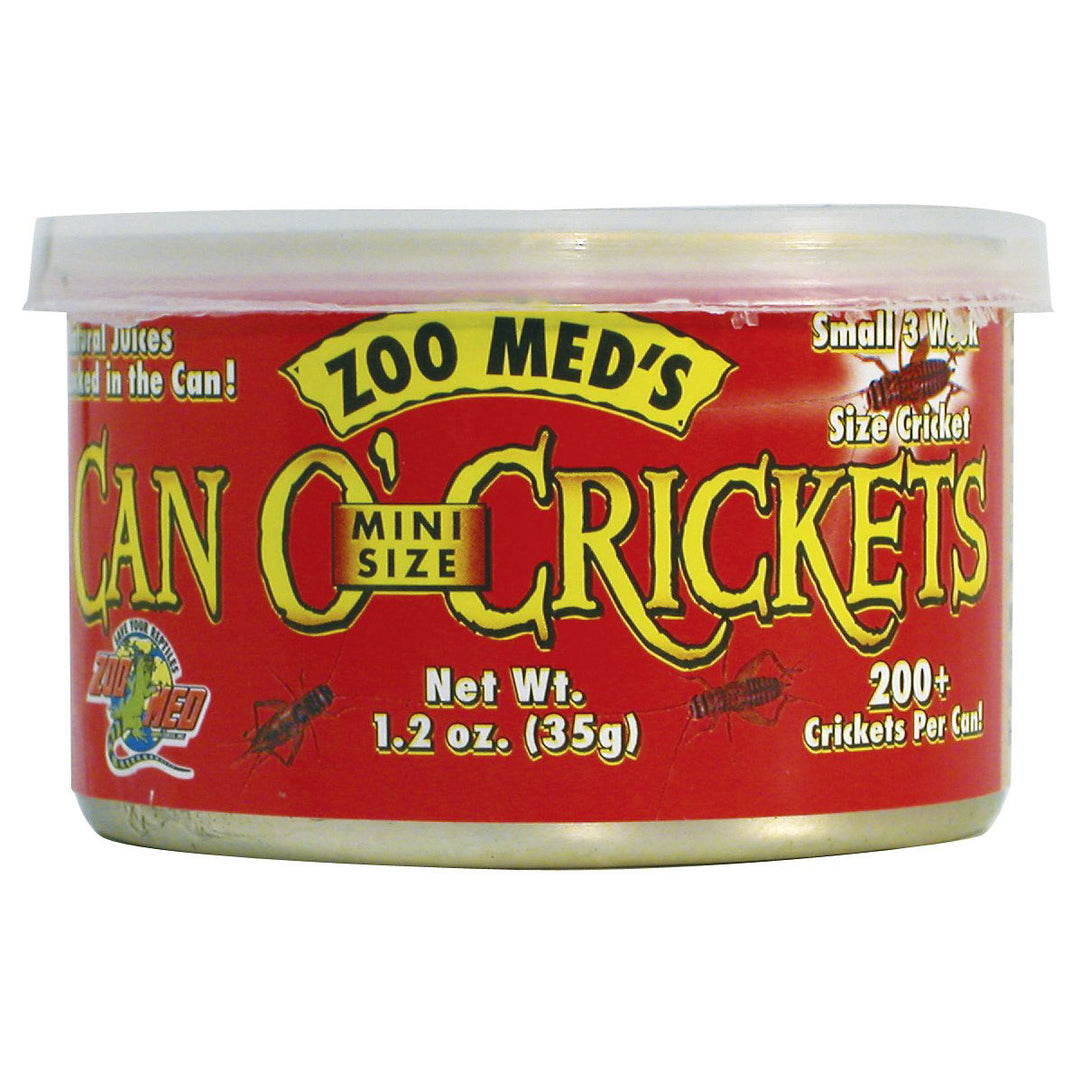 Zoo Med Can O' Crickets (Mini), 1.2 oz.