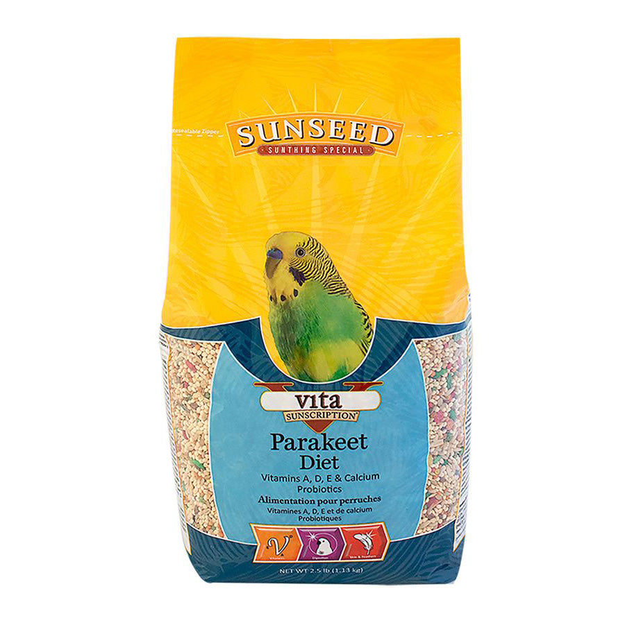 Sunseed Vita Parakeet Diet, 2.5 LB