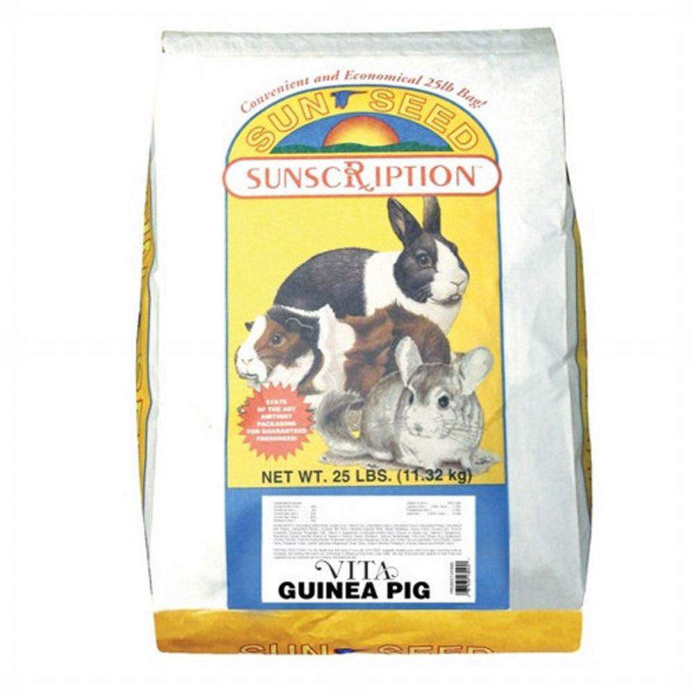 Sunseed, Vita Guinea Pig, 25 lb.