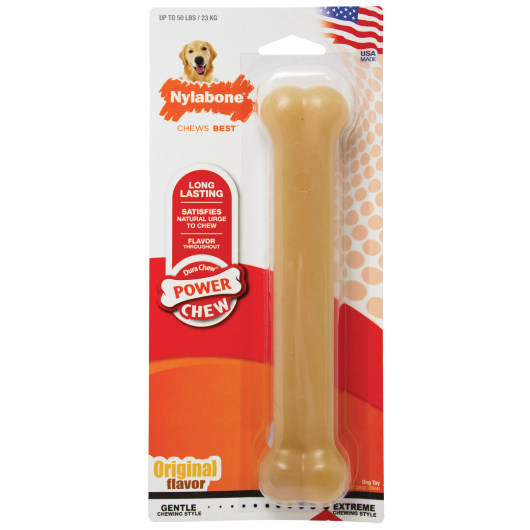 Nylabone Power Chew Durable Dog Chew Toy, Original Flavor, Giant Size