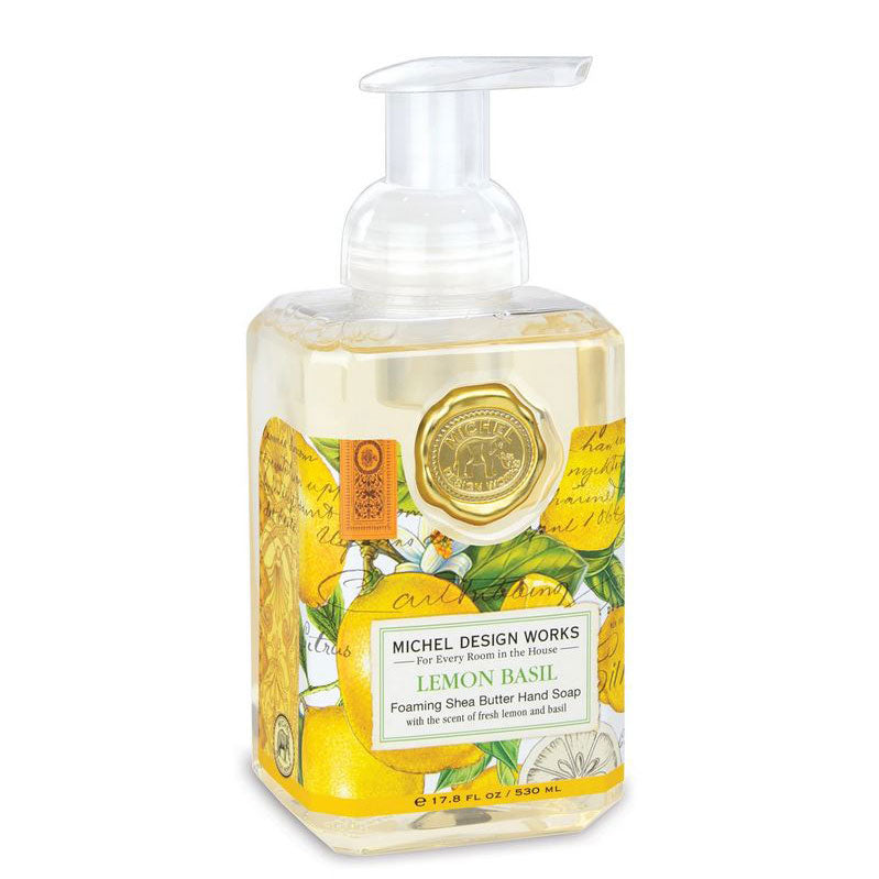 Lemon Basil Foaming Soap 17.8 oz.
