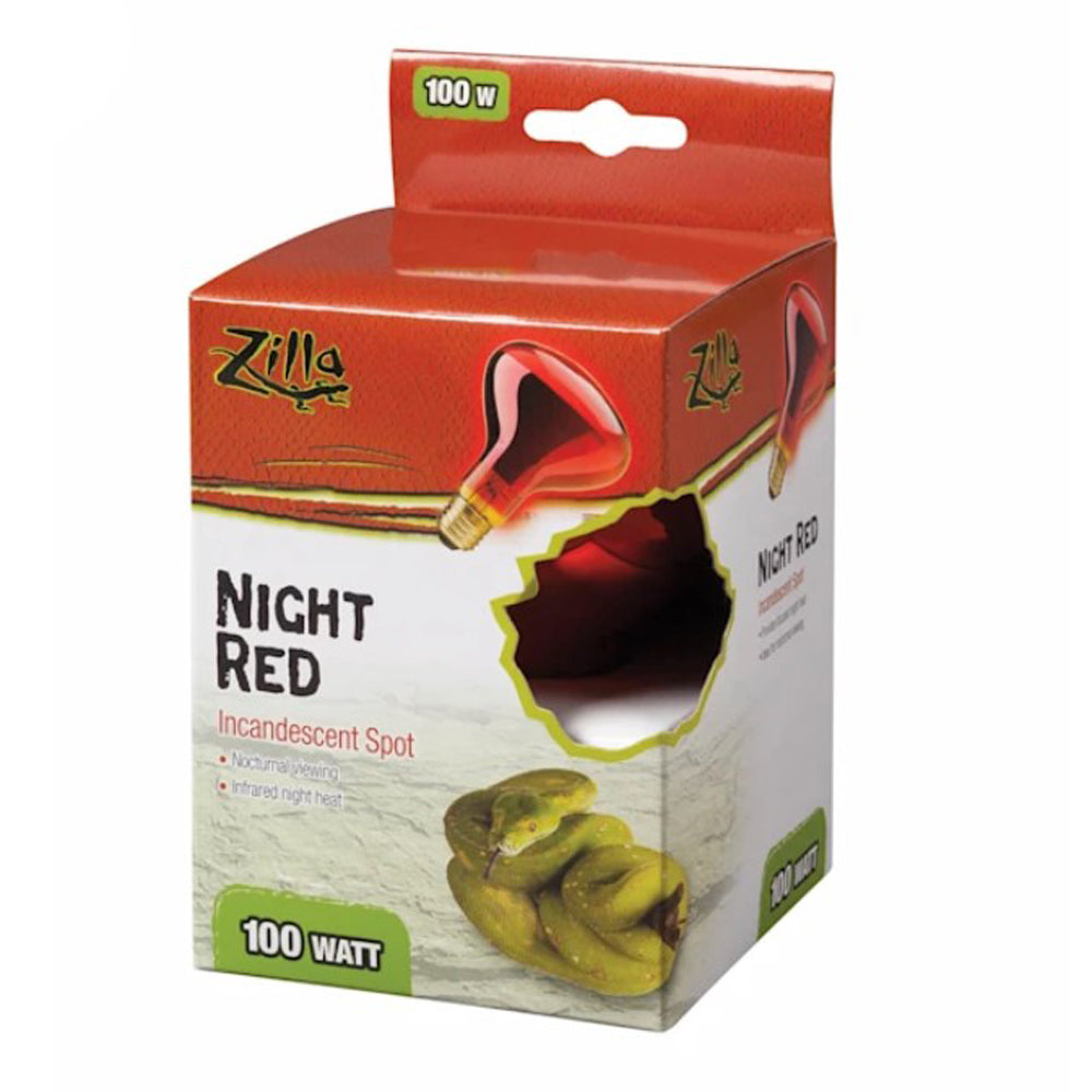 Zilla, Incandescent Red Spot Bulb, 100W