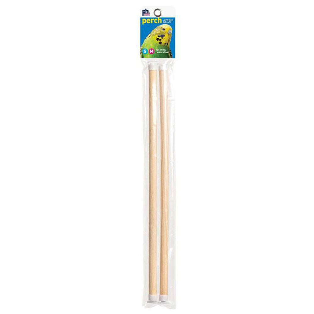 Prevue Pet, Wooden Keet Perch, 14", 2pk