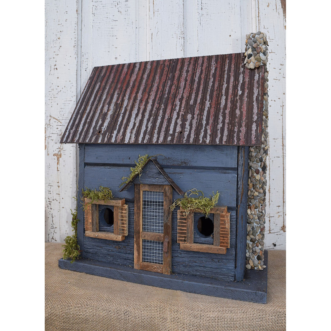 Nature Creations Rustic Barnboard Birdhouse, Large #10 (Colors May Vary)