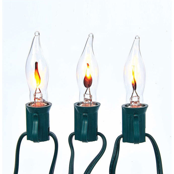 Kurt Adler Flicker Flame Light Set, 10-Lights