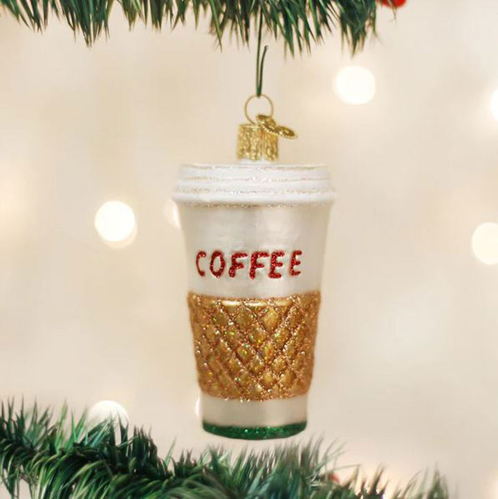 Old World, Coffee To Go Ornament