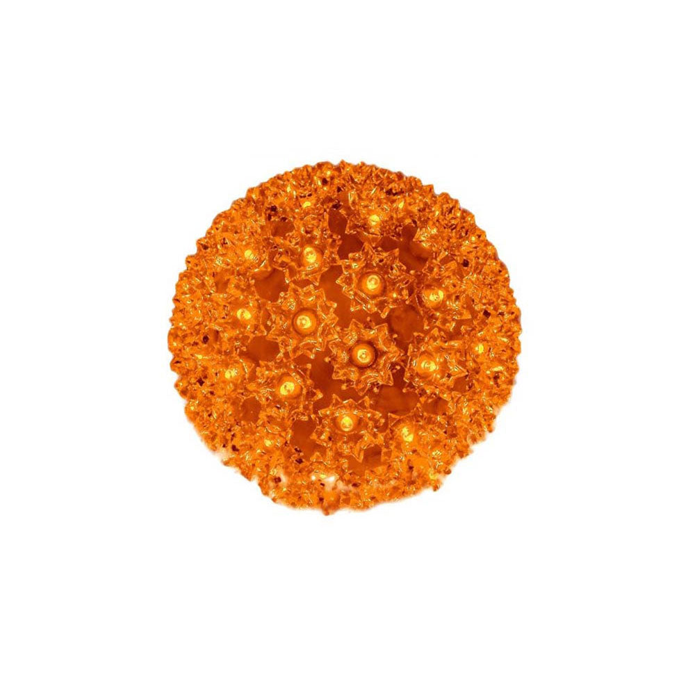 Holiday Bright Lights, 7.5" Sphere 100L, Orange