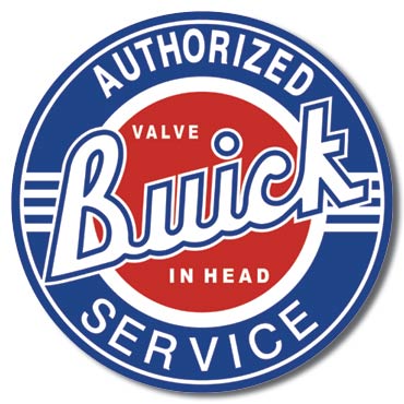 Buick Service Tin Sign