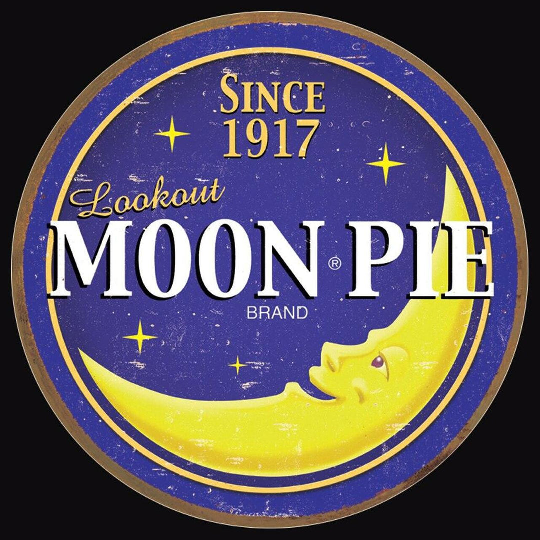 Moon Pie - Round Logo Metal Sign