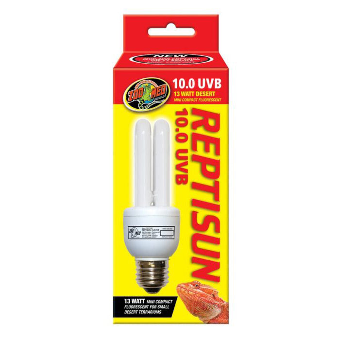 ReptiSun® 10.0 Mini Compact Fluorescent Bulb, 13 Watt
