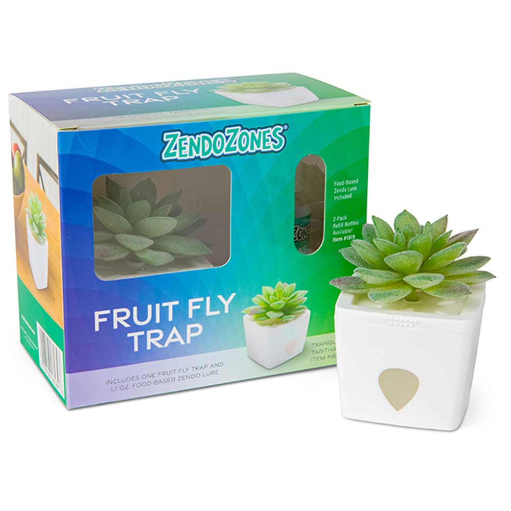ZendoZones, Tranquil Tabitha White Fruit Fly Trap