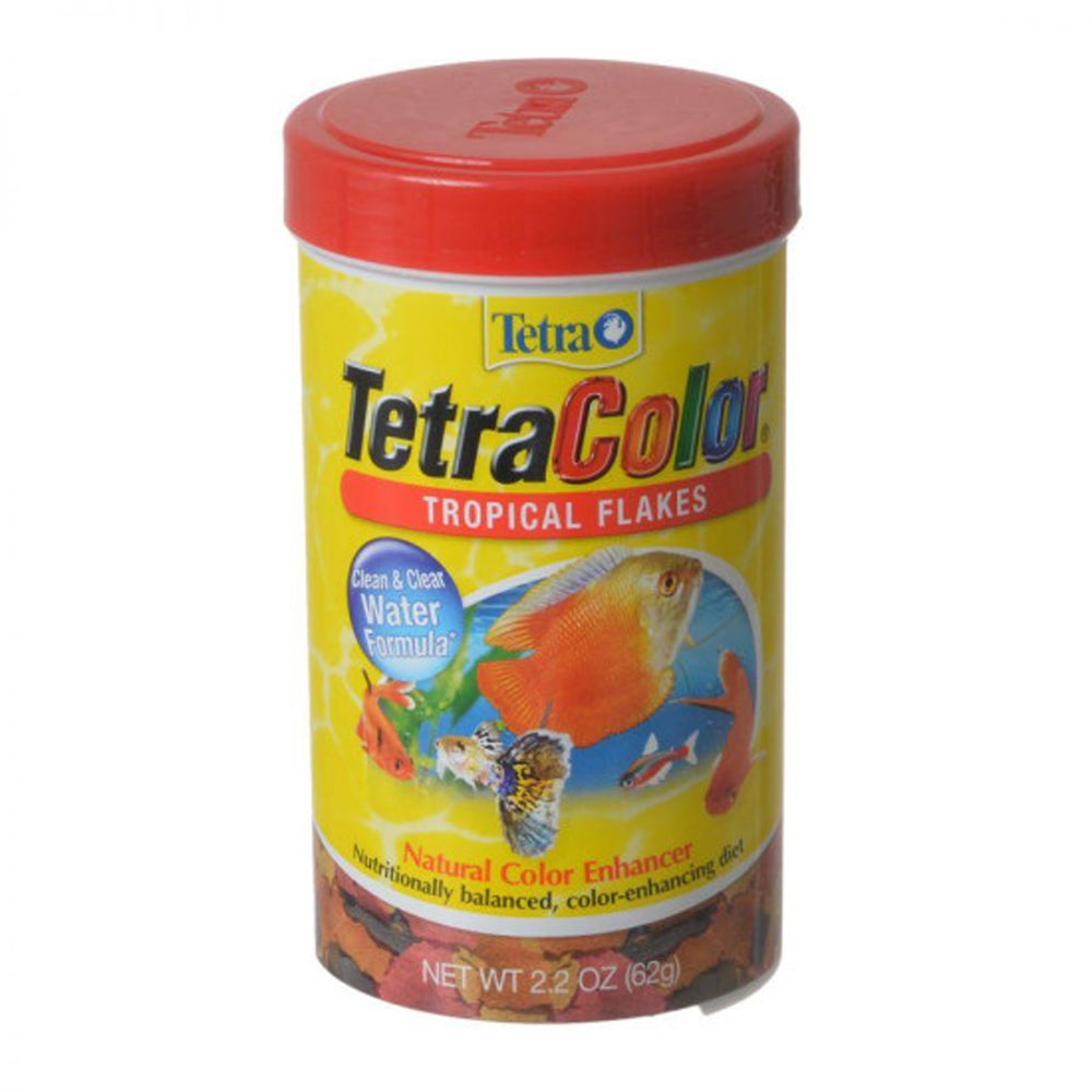 Tetra, Tropical Color Flakes, 2.2 oz.