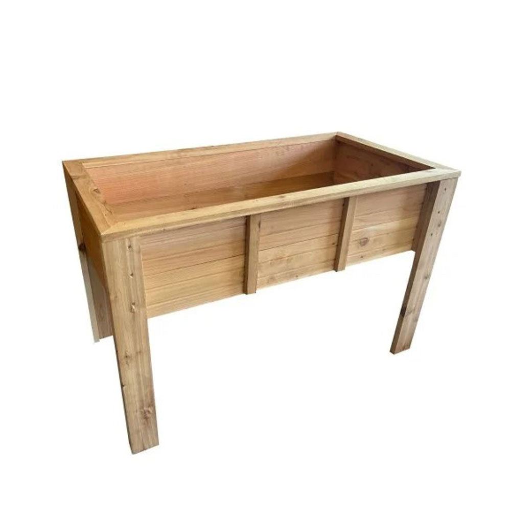 Real Wood Products, Elevated Cedar Raised Bed Kit, 45"H