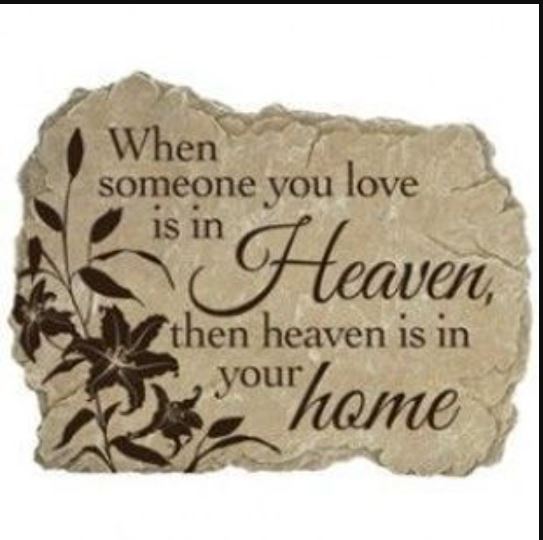 Carson, Heaven Home Stepping Stone