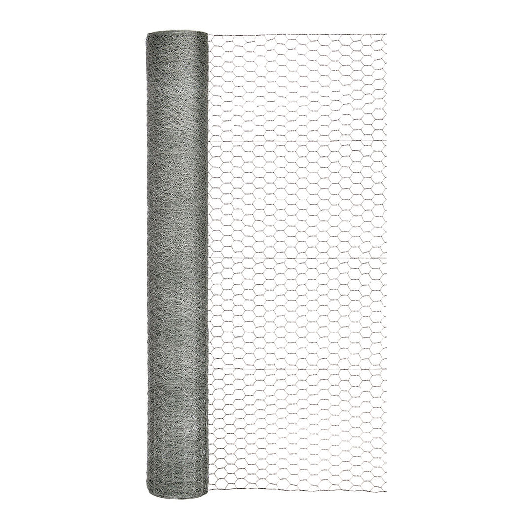 Garden Zone Poultry Wire Roll, 20-Gauge, Hex 1 in. Openings, 36 in. x 25 ft.