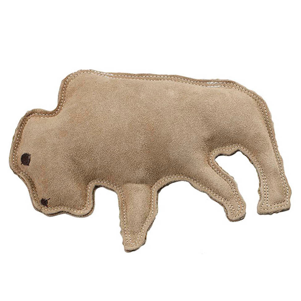 Spot Dura-Fused Leather Buffalo Dog Toy, Large