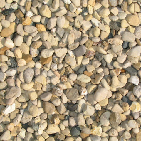 Pond Pebbles, 1/2 cu. Ft. Bagged Stone