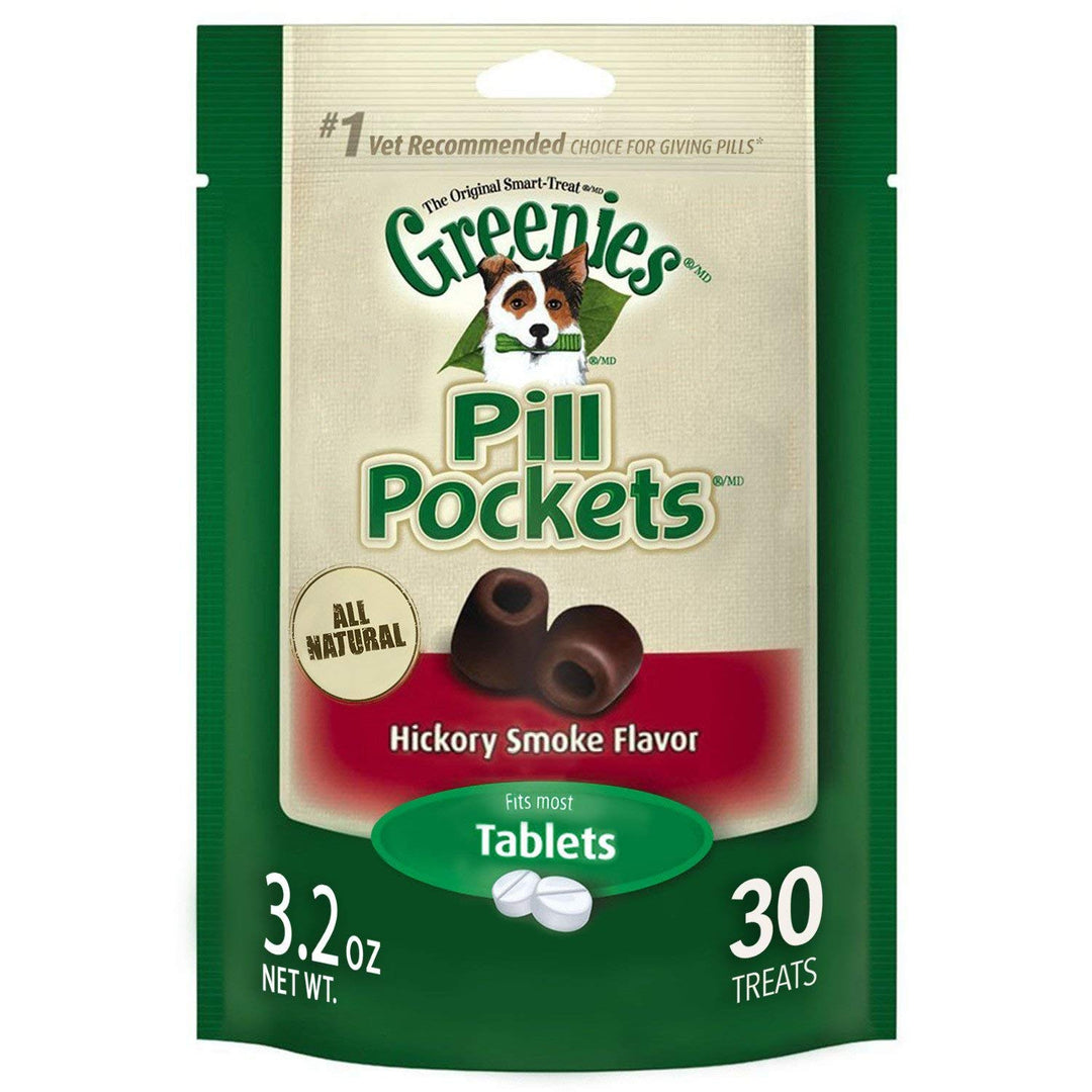 Greenies Pill Pocket-Hickory Smoke-3.2 oz.
