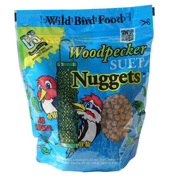 Woodpecker Suet Nuggets Wild Bird Food, 27 oz.