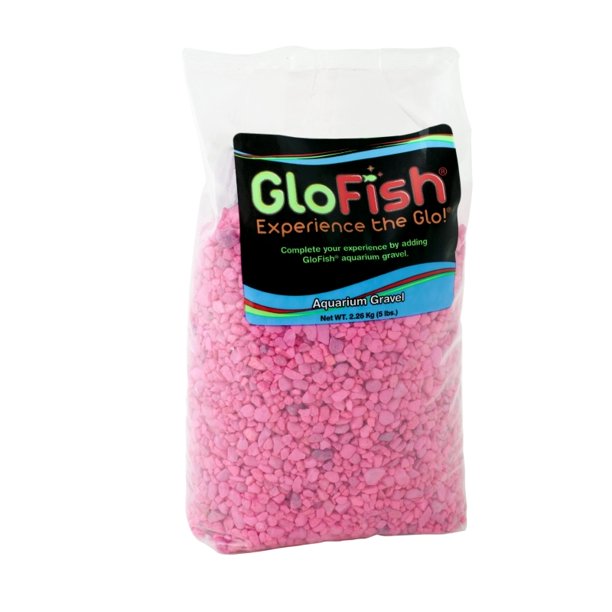 GloFish, Pink Aquarium Gravel, 5 lb