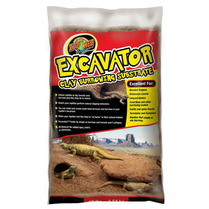 Zoo Med Excavator Clay Burrowing Substrate, 10 LB