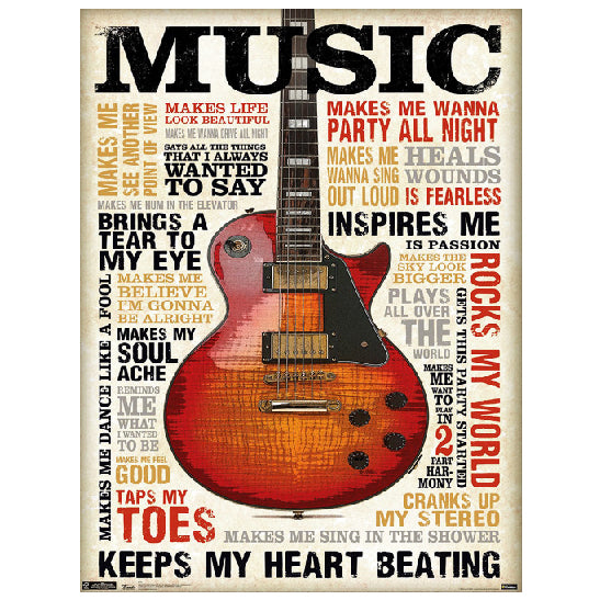 Music Inspires Me Sign