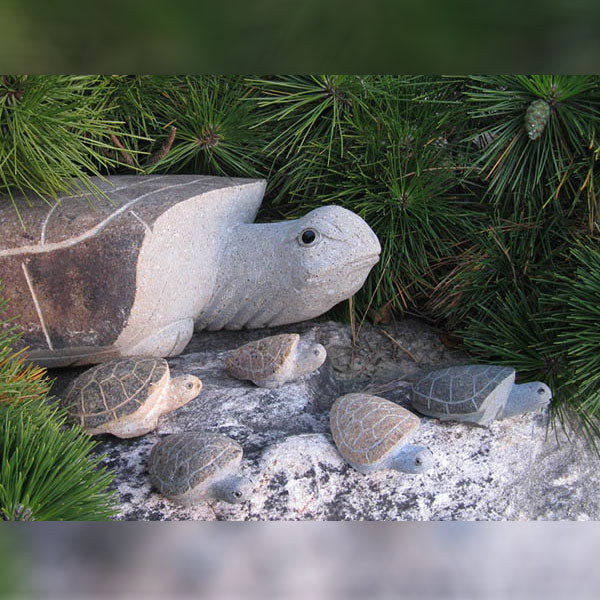 Bolder Turtle Garden Art, 4"