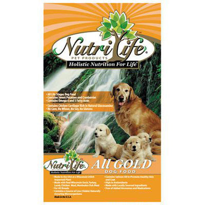 Nutri Life All Gold Dog Food, 15 Lb.