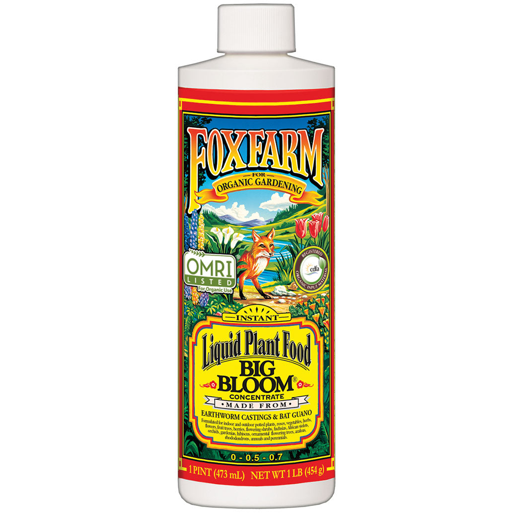 FoxFarm Big Bloom Liquid Plant Food, 1-Pint