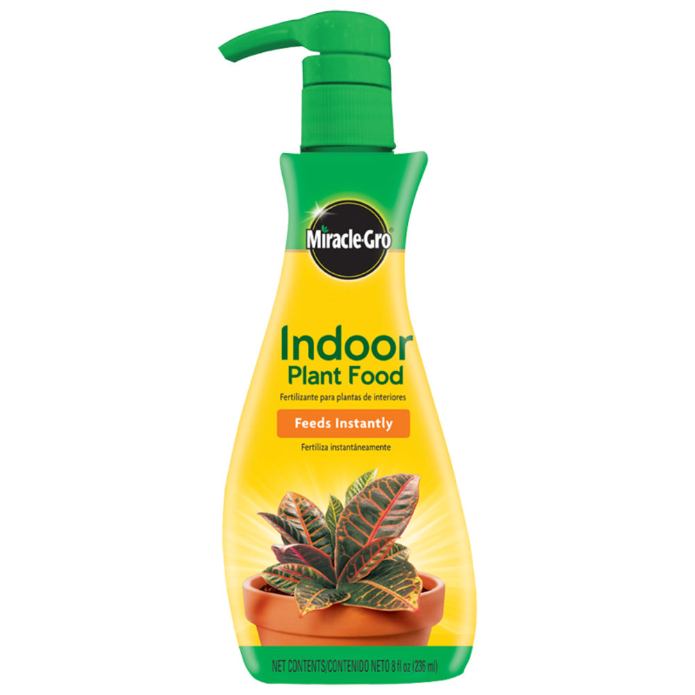 Miracle Gro Indoor Plant Food, RTU Liquid, 8 oz.