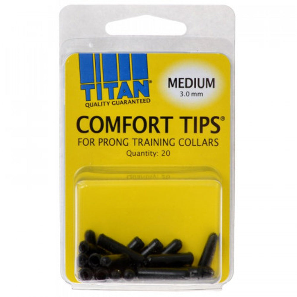 Coastal Pet, Titan Comfort Tips, Medium (3 mm), Black, 20ct