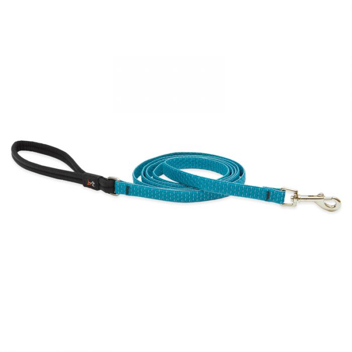 Lupine Eco Dog Leash, 1/2" Wide, 6' Lead, Tropical Sea