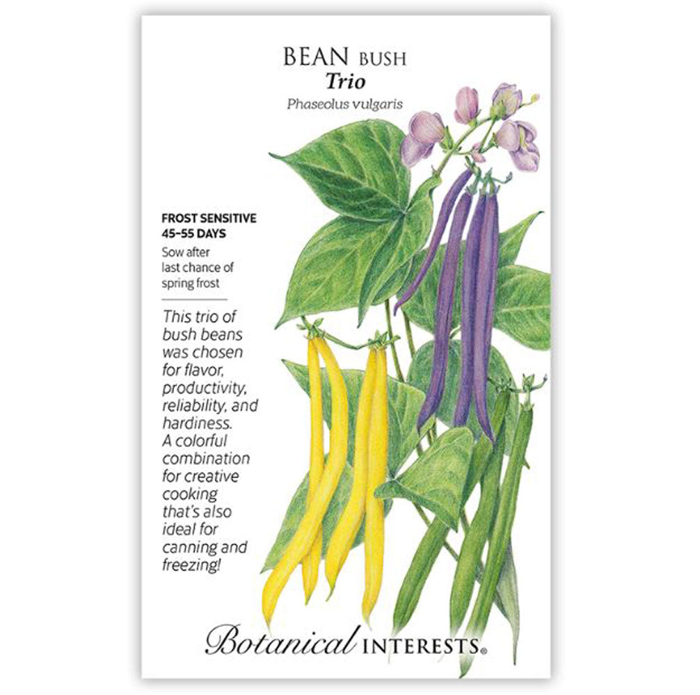 Botanical Interests, Bean Bush Trio