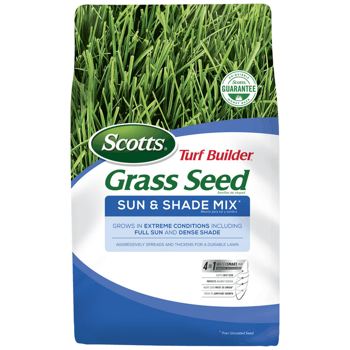 Scotts Turf Builder Grass Seed Sun & Shade Mix, 3 lb.
