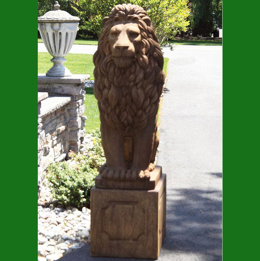 Massarelli, Grandessa Lion and Pedestal