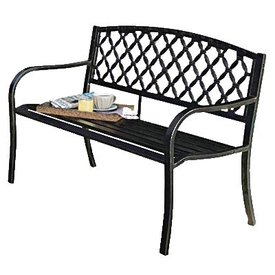 Lattice Back Bench